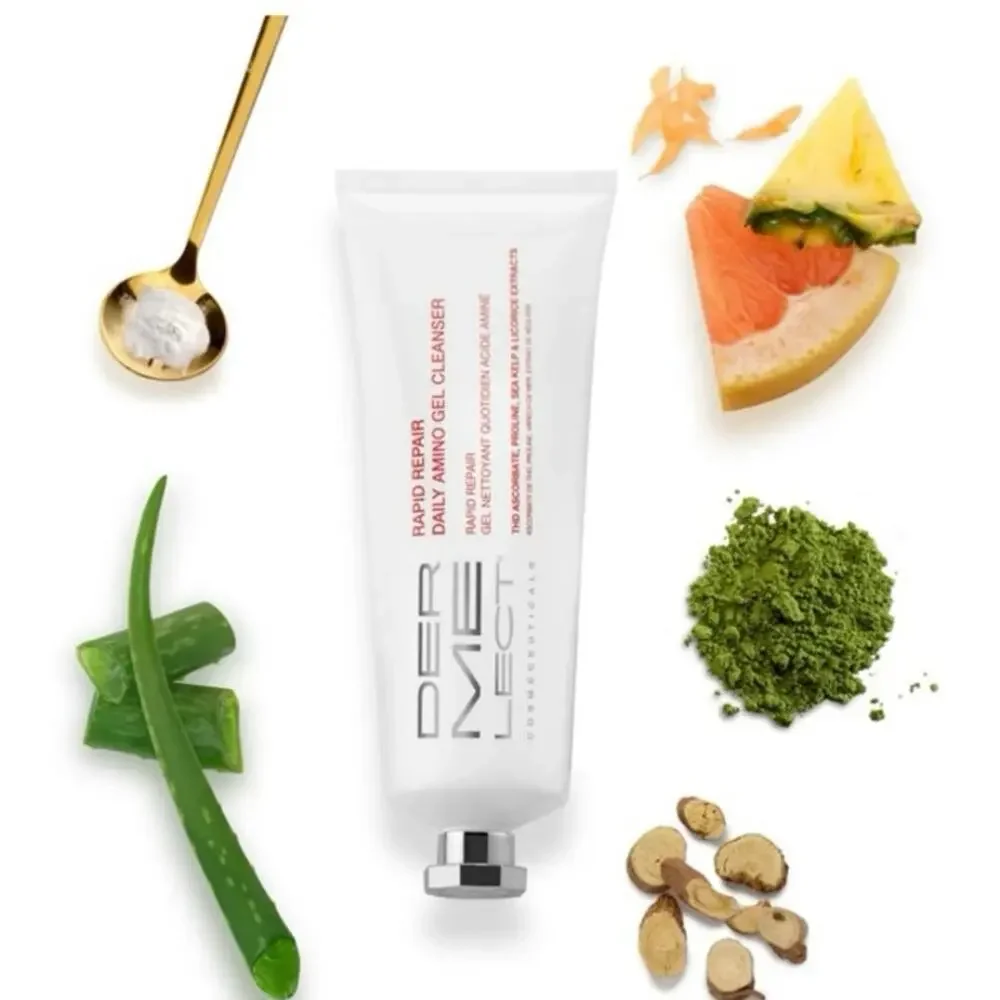 Dermelect Rapid‎ Repair Daily Amino Gel Purify, Hydrate, Soothe Cleanser 4 oz